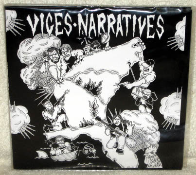 VICES / NARRATIVES "Split" Ep (Mayfly) Clear Vinyl